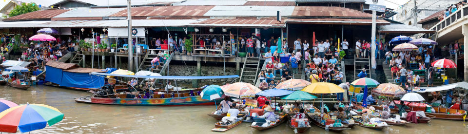 Bangkok Touren – Schwimmender Markt in Amphawa - mit Guide in Deutsch