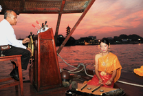 Unsere SCHöNE Dinner - Cruise auf dem Chao Phraya-River in Bangkok